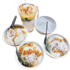 Chè dừa dầm
